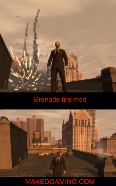 Grenade fire mod